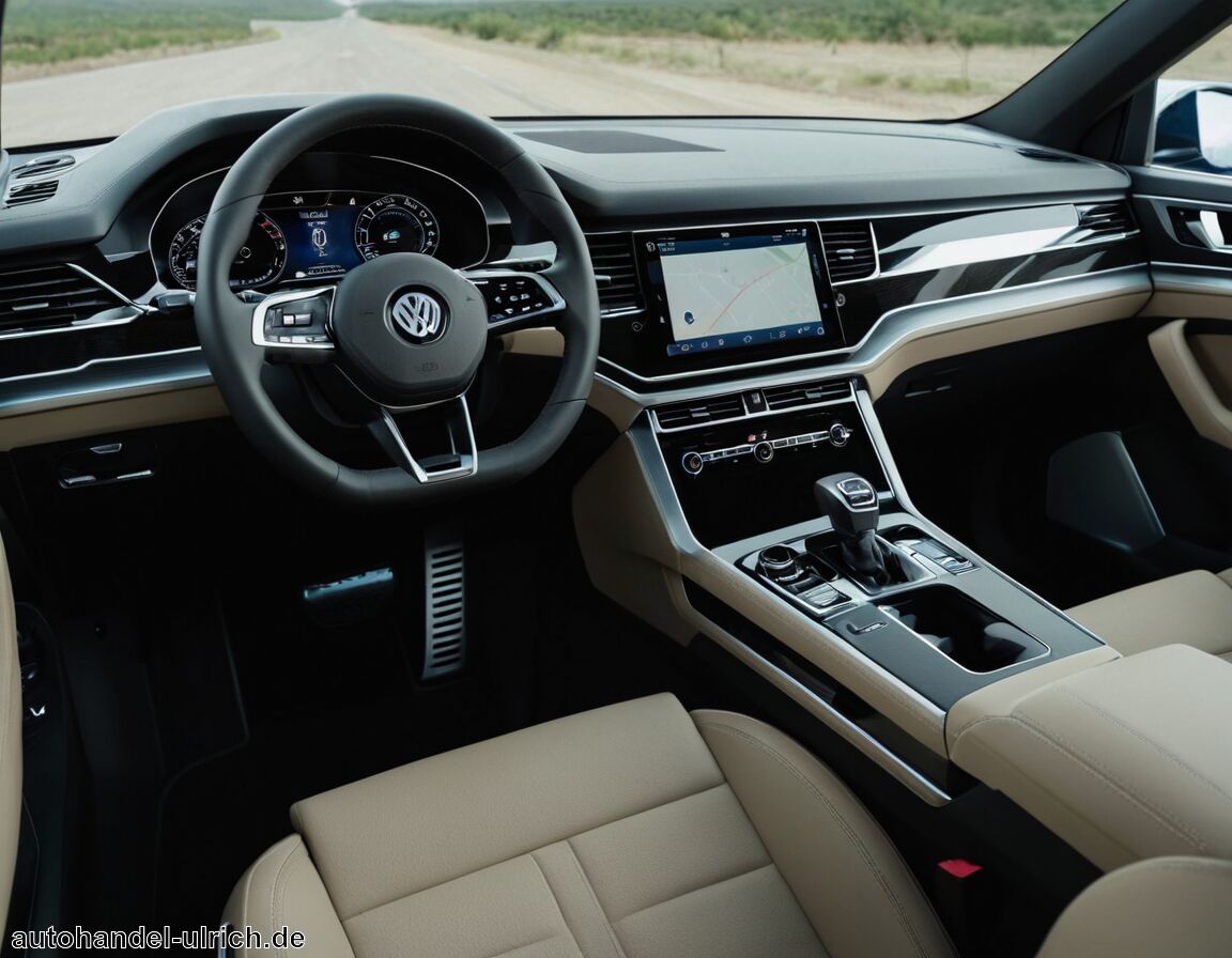 Überarbeitetes Fahrwerk mit Dachlastsensor und mehr Fahrkomfort - Neuer VW Touareg (2024) erhält modernisiertes Interieur – Touareg R kehrt im Sommer 2023 zurück